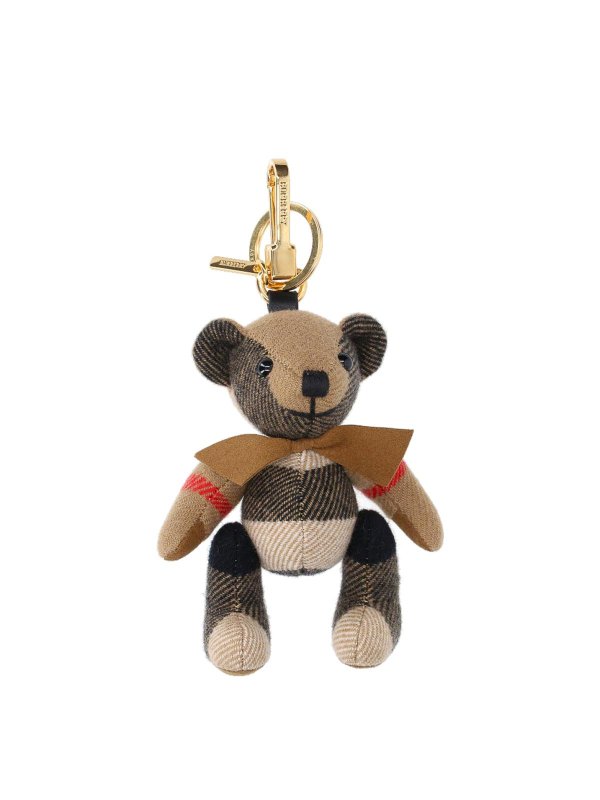 BURBERRY: key holders - Bear Keychain Charm