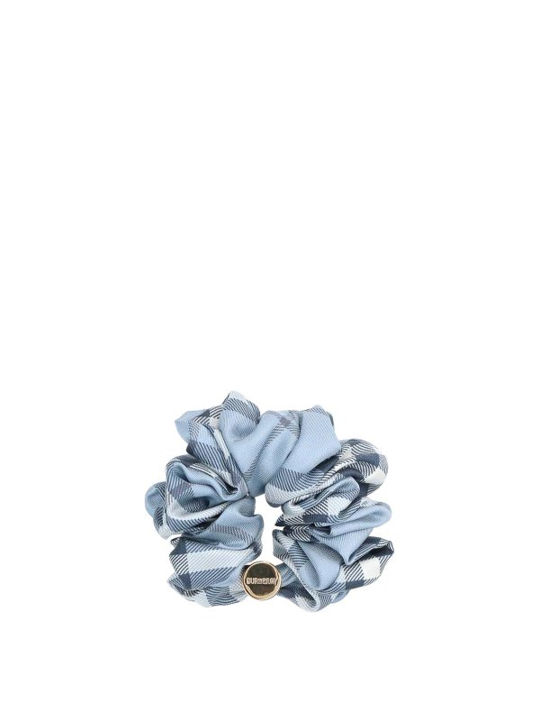 BURBERRY: accessori per capelli online - Scrunchie In Seta