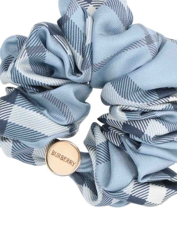 The Best Shops BURBERRY: accessori per capelli - Scrunchie In Seta