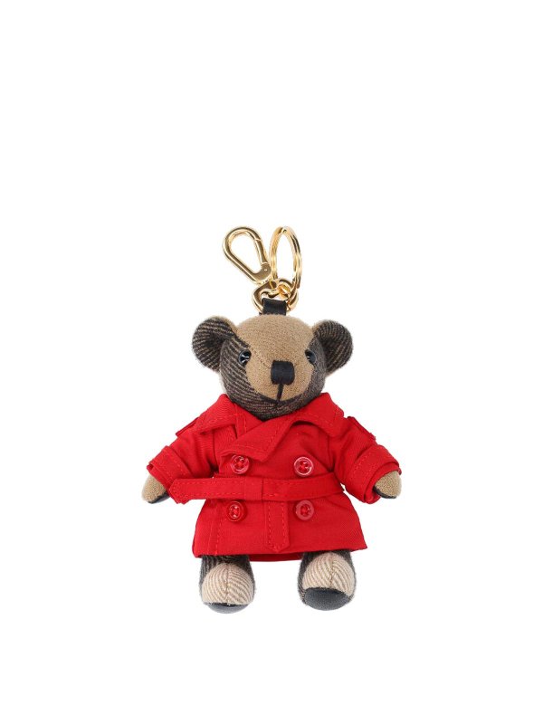 BURBERRY: key holders - Bear Keychain Charm