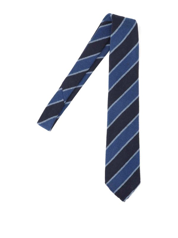 CESARE ATTOLINI NAPOLI: ties & bow ties - Striped Tie