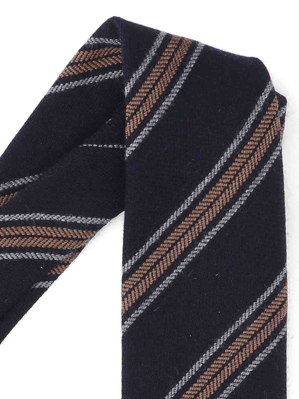 CESARE ATTOLINI NAPOLI: ties & bow ties online - Striped Tie