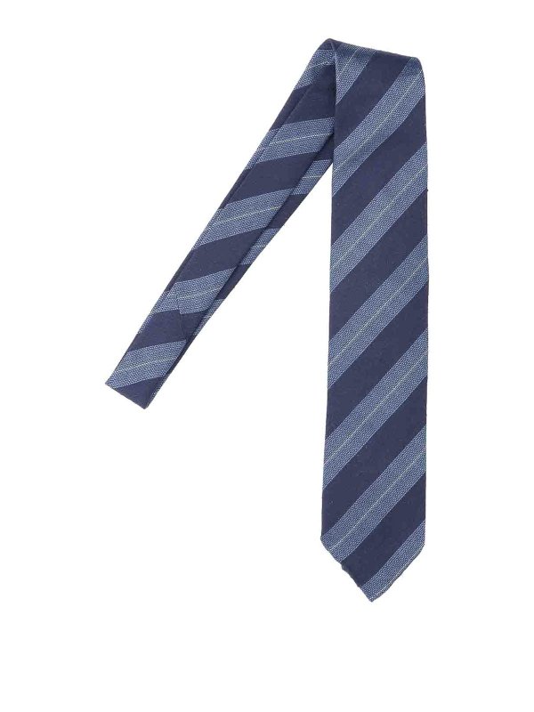 CESARE ATTOLINI NAPOLI: ties & bow ties - Striped Tie