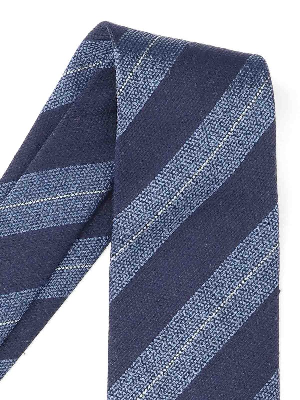 CESARE ATTOLINI NAPOLI: ties & bow ties online - Striped Tie