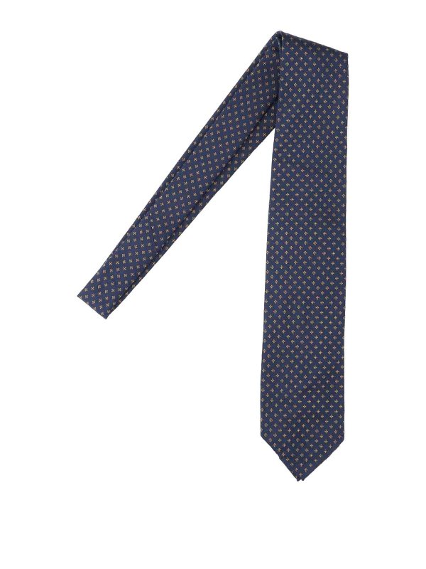 CESARE ATTOLINI NAPOLI: ties & bow ties - Patterned tie