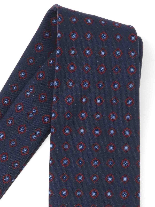 CESARE ATTOLINI NAPOLI: ties & bow ties online - Patterned tie