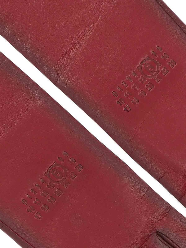 The Best Shops MM6 MAISON MARGIELA: 手袋 - 手袋 - 赤