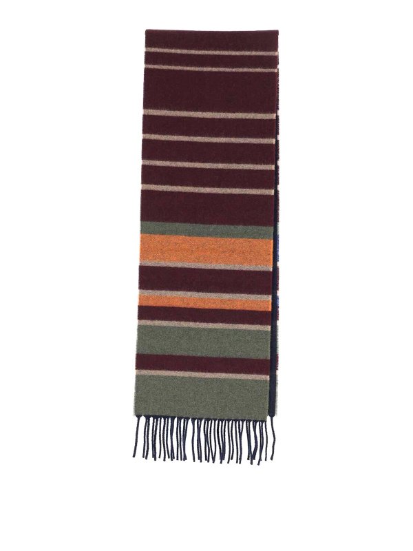 PAUL SMITH: scarves - Merino Wool And Cashmere Scarf