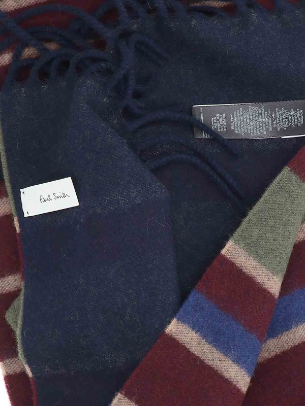 The Best Shops PAUL SMITH: scarves - Merino Wool And Cashmere Scarf