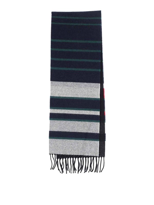 PAUL SMITH: scarves - Merino Wool And Cashmere Scarf