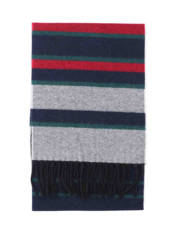 PAUL SMITH: scarves online - Merino Wool And Cashmere Scarf