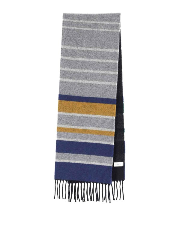 PAUL SMITH: scarves - Merino Wool And Cashmere Scarf