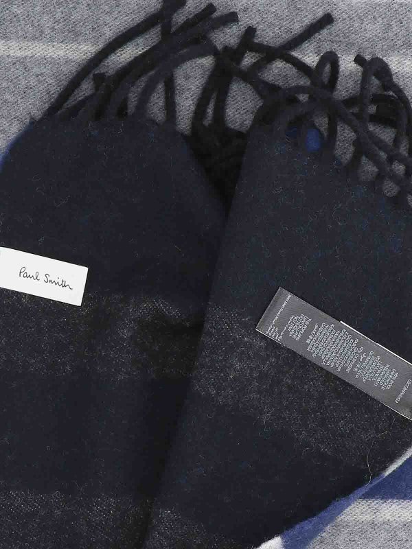 The Best Shops PAUL SMITH: scarves - Merino Wool And Cashmere Scarf