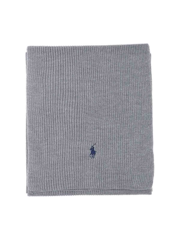 POLO RALPH LAUREN: sciarpe e foulard online - Sciarpa In Lana