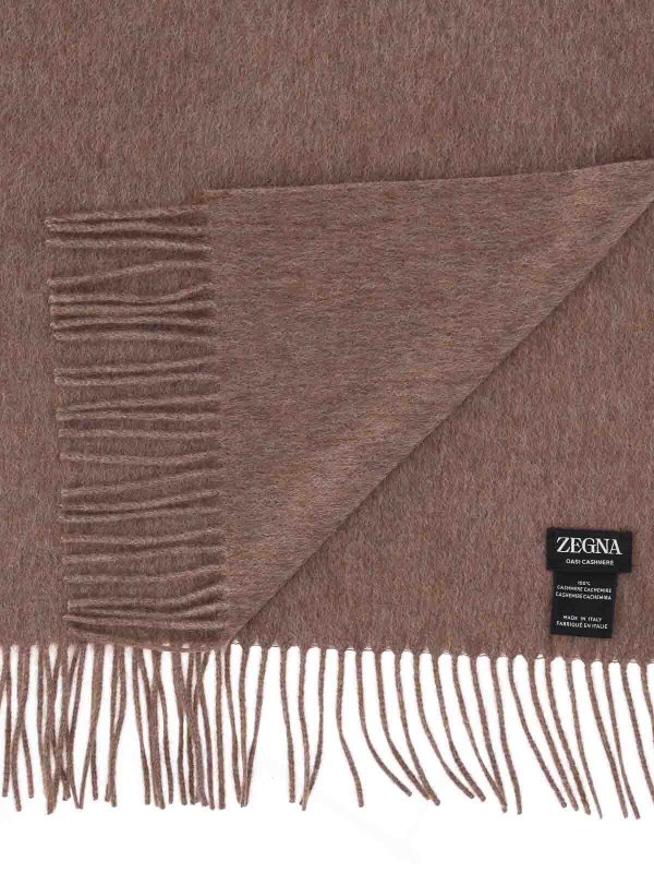 ZEGNA: Écharpes online - Écharpe - Marron