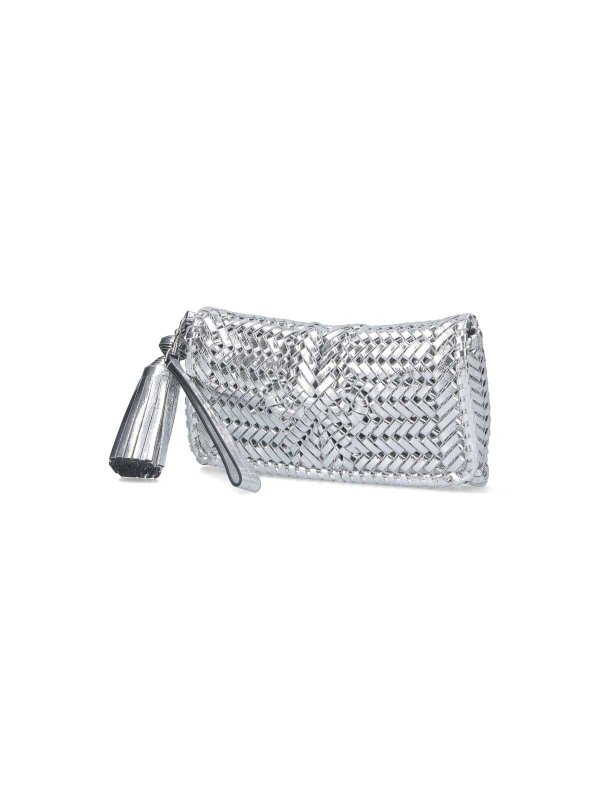 Anya Hindmarch: Clutch online - Pochette - Argent