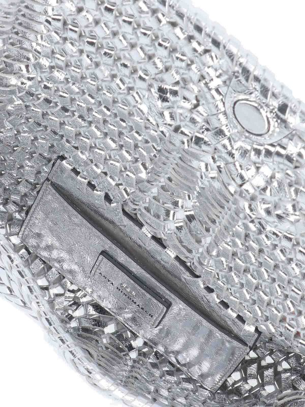Pochette - Argent shop online: Anya Hindmarch