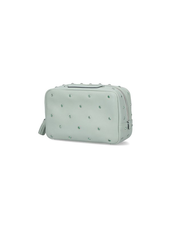 Anya Hindmarch: Clutch online - Pochette - Vert