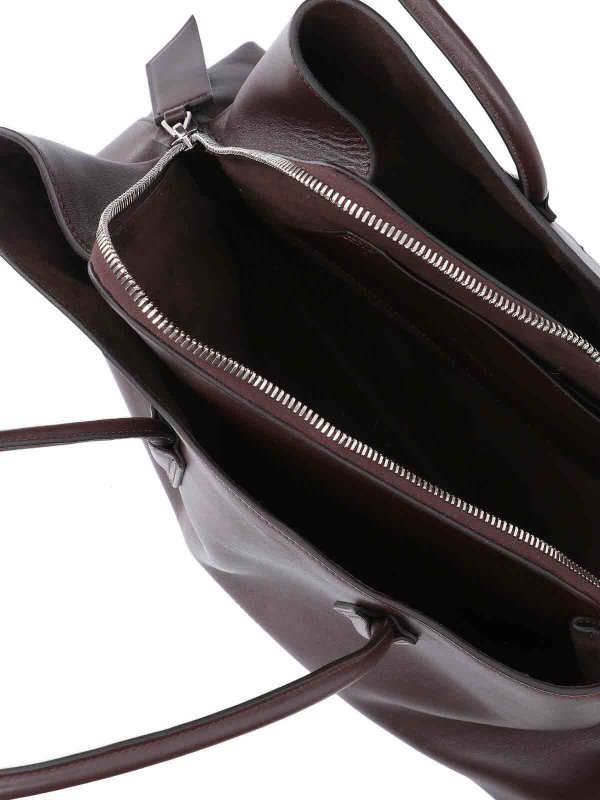 Sac Porté Épaule - Marron shop online: The Attico