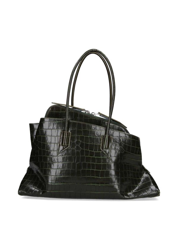 The Attico: ショルダーバッグ - ショルダーバッグ - 緑