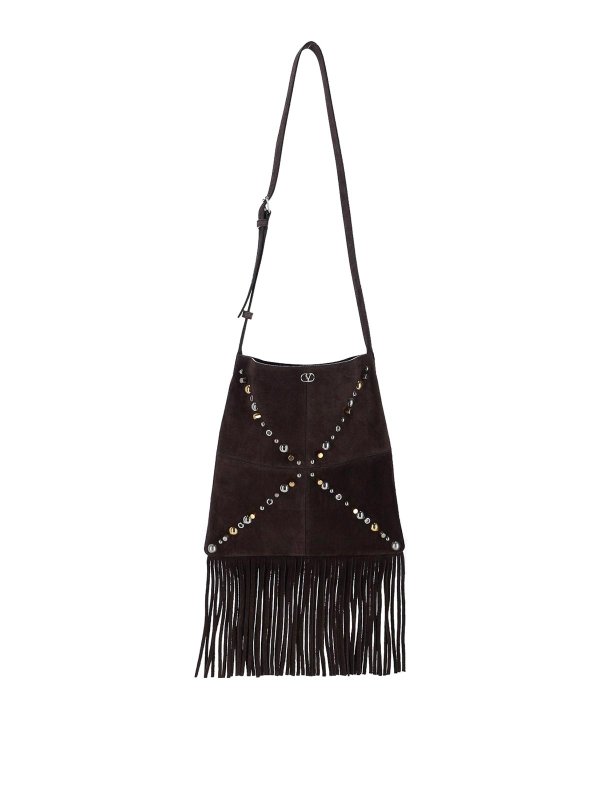 VALENTINO GARAVANI: Sacs portés épaule  - Sac Porté Épaule - Marron