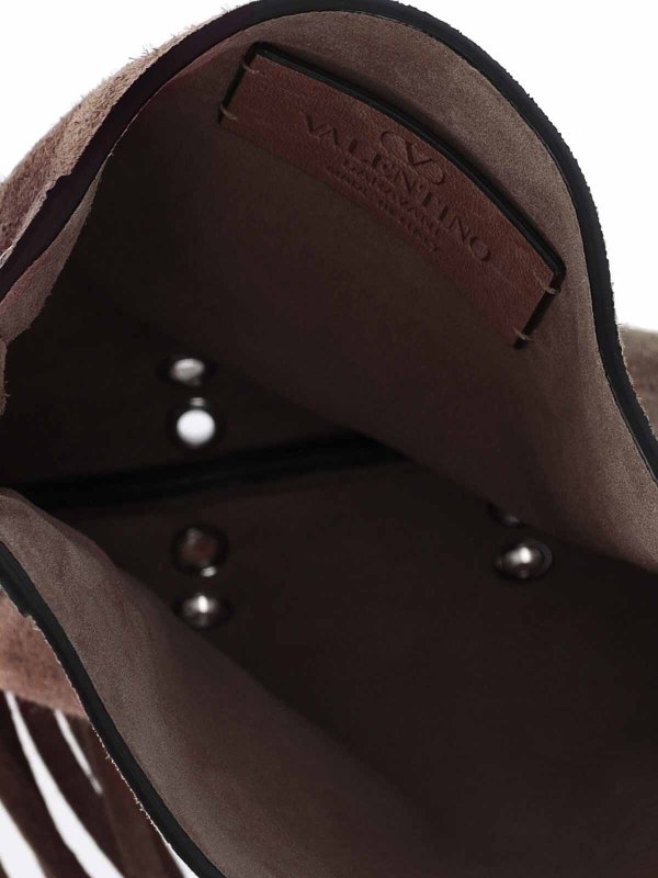 Sac Porté Épaule - Marron shop online: VALENTINO GARAVANI