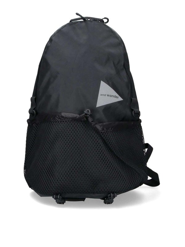 AND WANDER: Sacs à dos - Sac À Dos - Noir