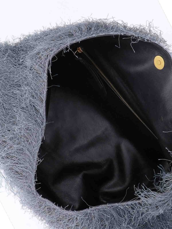 Sac Porté Épaule - Gris shop online: DRIES VAN NOTEN