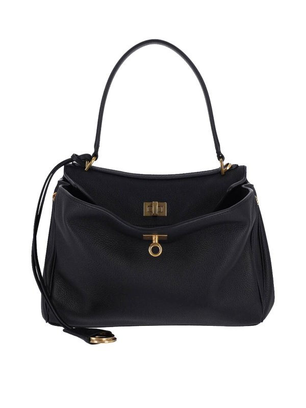 BALENCIAGA: トートバッグ - トートバッグ - 黒