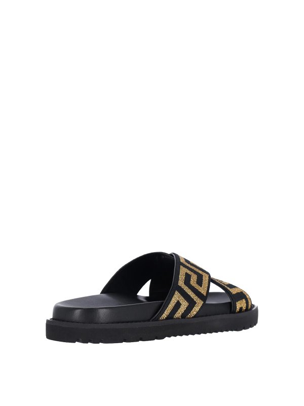 サンダル - 黒 shop online: VERSACE