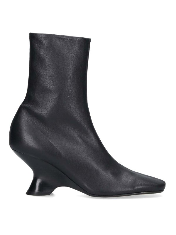 DRIES VAN NOTEN: Bottines - Bottines - Noir