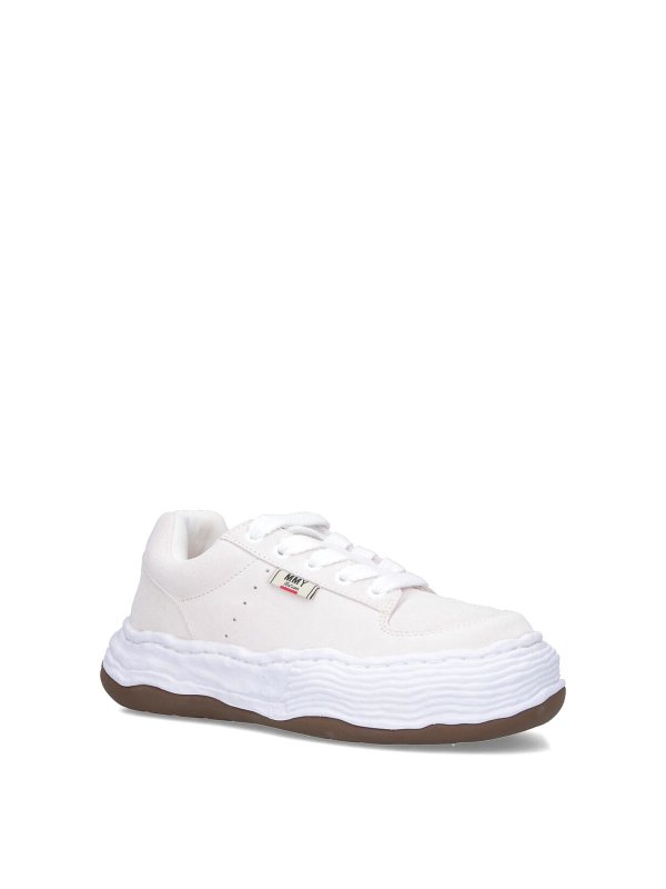 MAISON MIHARA YASUHIRO: Chaussures de sport online - Baskets - Blanc