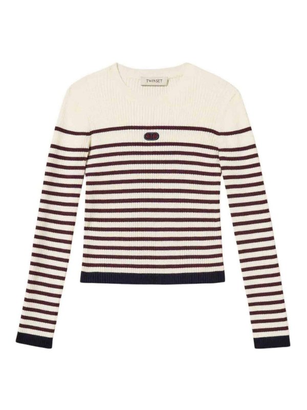 TWINSET: Rollkragenpullover  und Polo-Ausschnitt - Rollkragenpullover - Beige