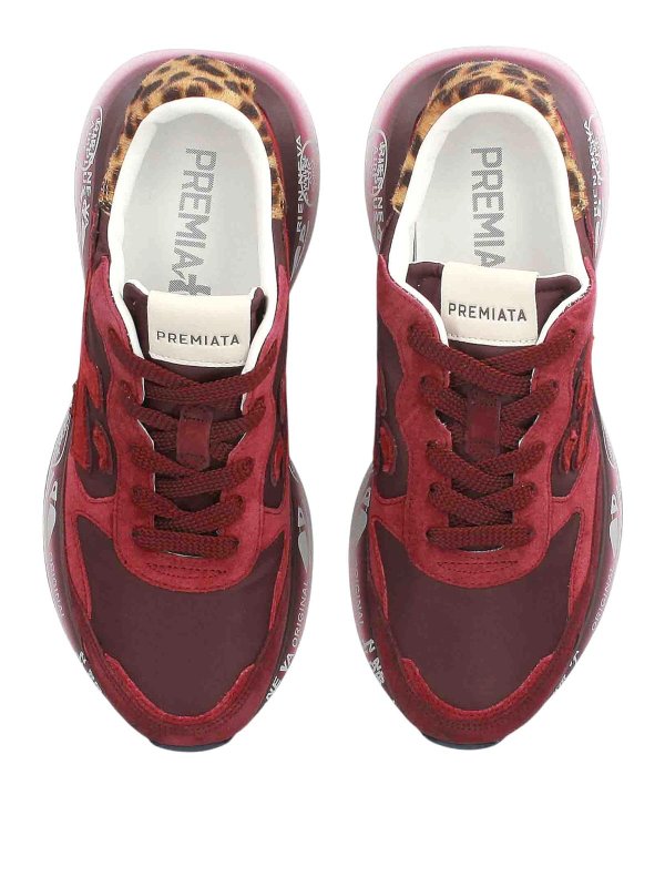 The Best Shops PREMIATA: Sneaker - Dunkelrot