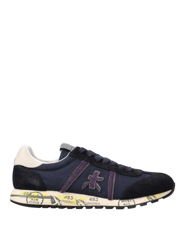 PREMIATA: Chaussures de sport - Baskets - Bleu