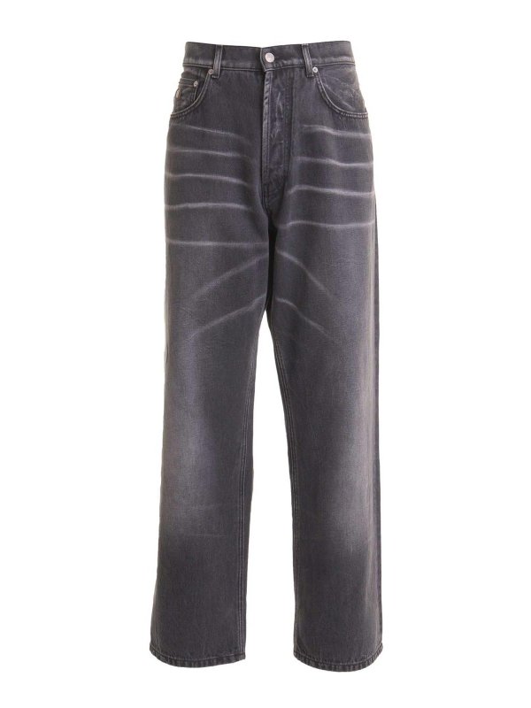 MOSCHINO: jeans dritti, a sigaretta - Jeans