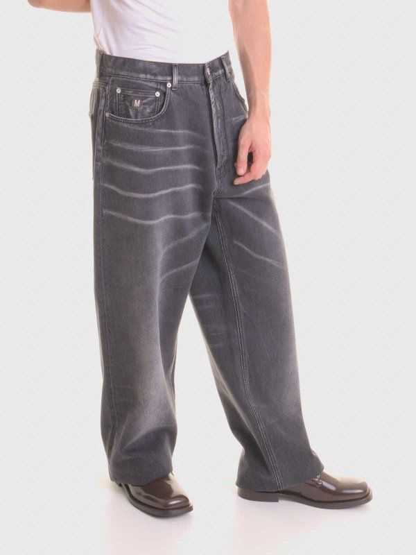 MOSCHINO: jeans dritti, a sigaretta online - Jeans