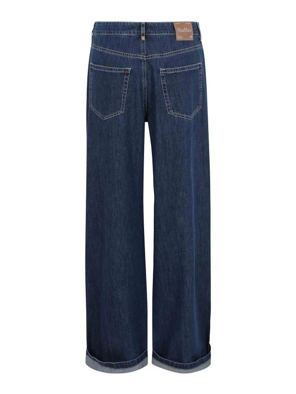 S MAX MARA: Straight Leg Jeans online - Straight Leg Jeans - Blau