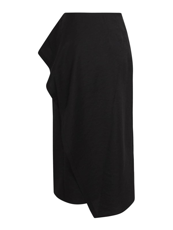 CHRISTIAN WIJNANTS: Knee length skirts & Midi online - Asymmetric Ruffle Skirt