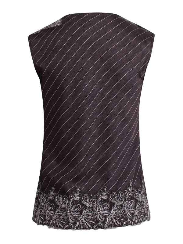 ERMANNO FIRENZE: ベスト＆チョッキ online - ウェストコート/ジレ - グレー