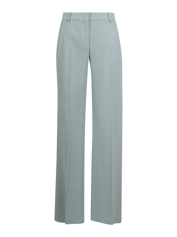 ERMANNO SCERVINO: Pantalons élégants - Pantalon Couturier - Bleu