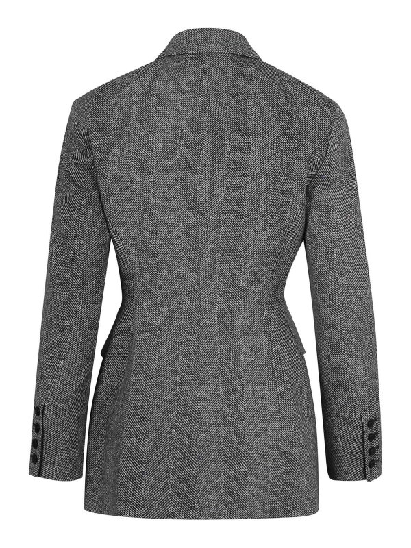 ERMANNO SCERVINO: blazers online - Double-Breasted Viscose Jacket