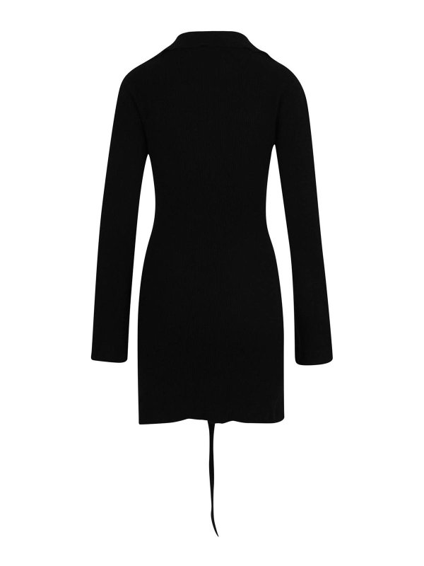 FEDERICA TOSI: Robe longueur genou online - Robe Au Genou - Noir