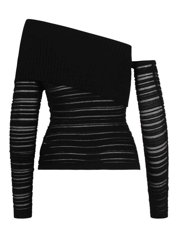 FEDERICA TOSI: クルーネック online - クルーネック - 黒