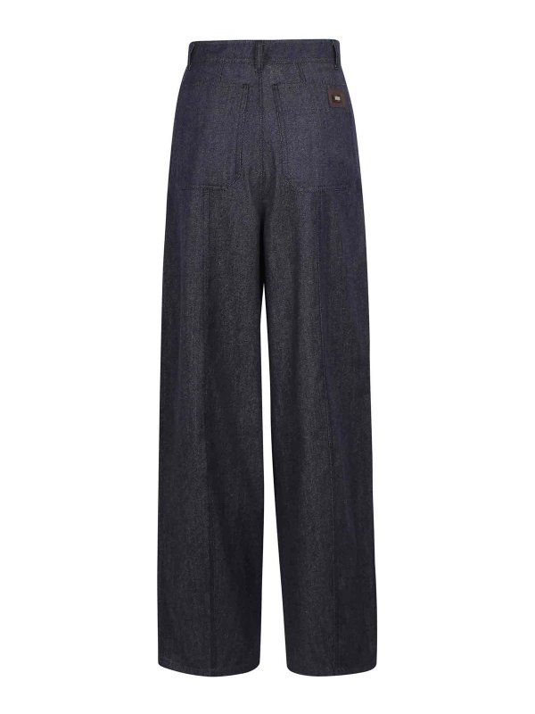 Max Mara: Casual Hosen online - Casual Hose - Blau