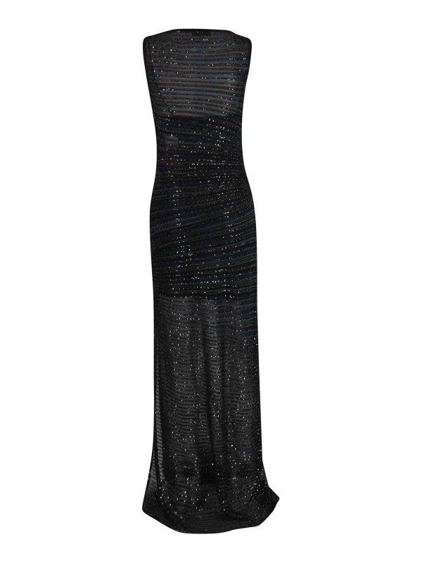 MISSONI: evening dresses online - Long Boat-Neck Dress