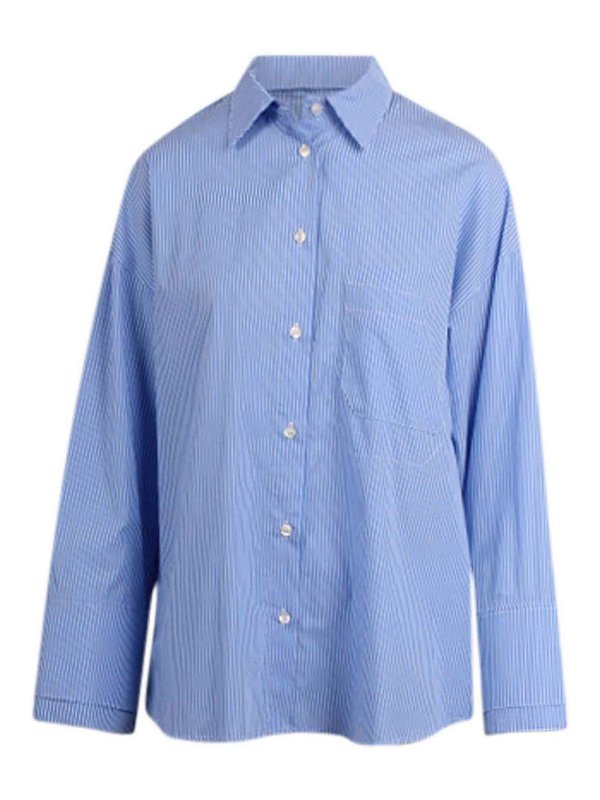 NOUMENO CONCEPT: shirts - Pinstriped Shirt