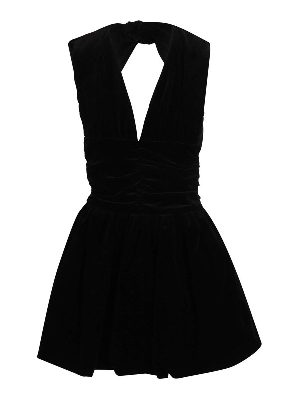 PATOU: Knee length skirts & Midi - Mini Dress with Velvet Bow