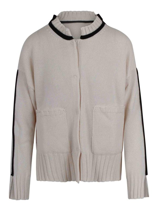 PIERANTONIO GASPARI: Cardigans - Cardigan - Beige