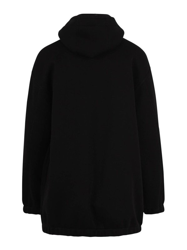 PLAN C: long coats online - Long Hooded Jacket